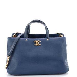 Chanel Cc Lock Shopping Tote Caviar #227600C25B